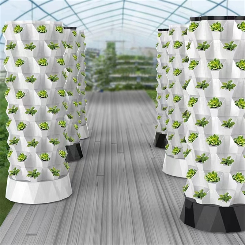 Soilless Cultivation Pineapple Tower Aerosol Cultivation Column Vegetable Planting Balcony Planting Intelligent Three-dimensional Vegetable Planter