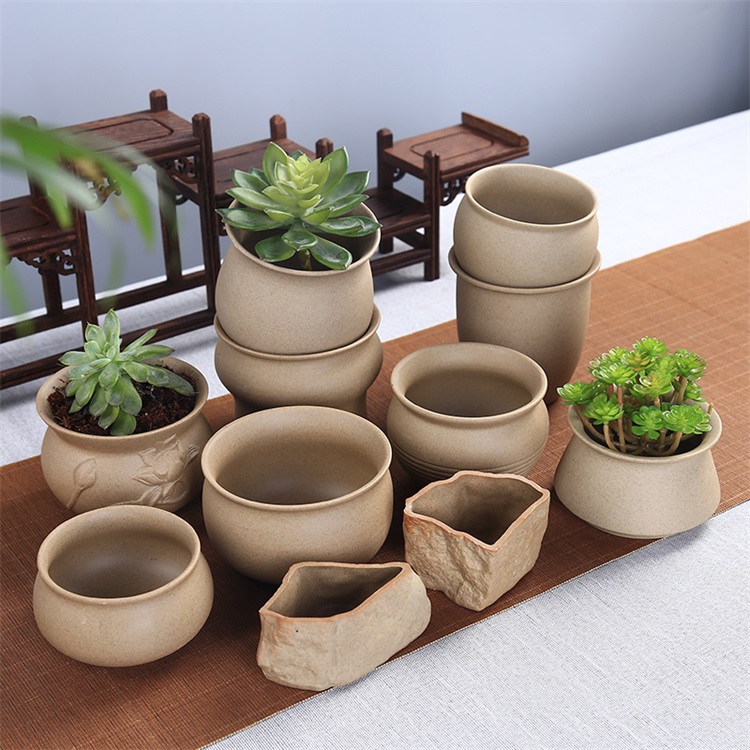 Small and Simple Ceramic Flower Pots (14)