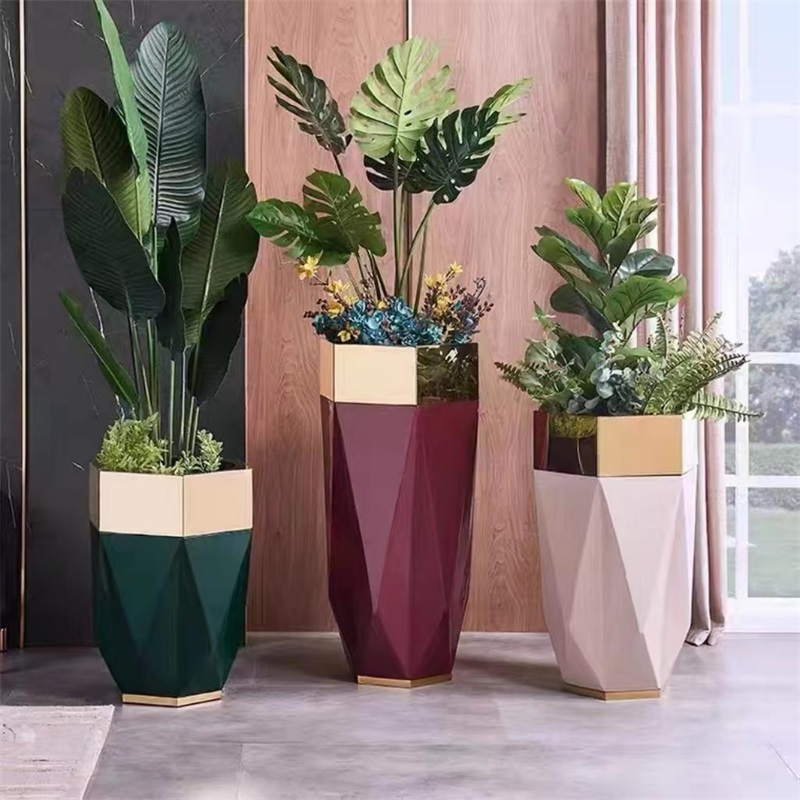 不锈钢花盆 (16)