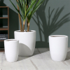 Ceramic Flower Pot Extra Large White