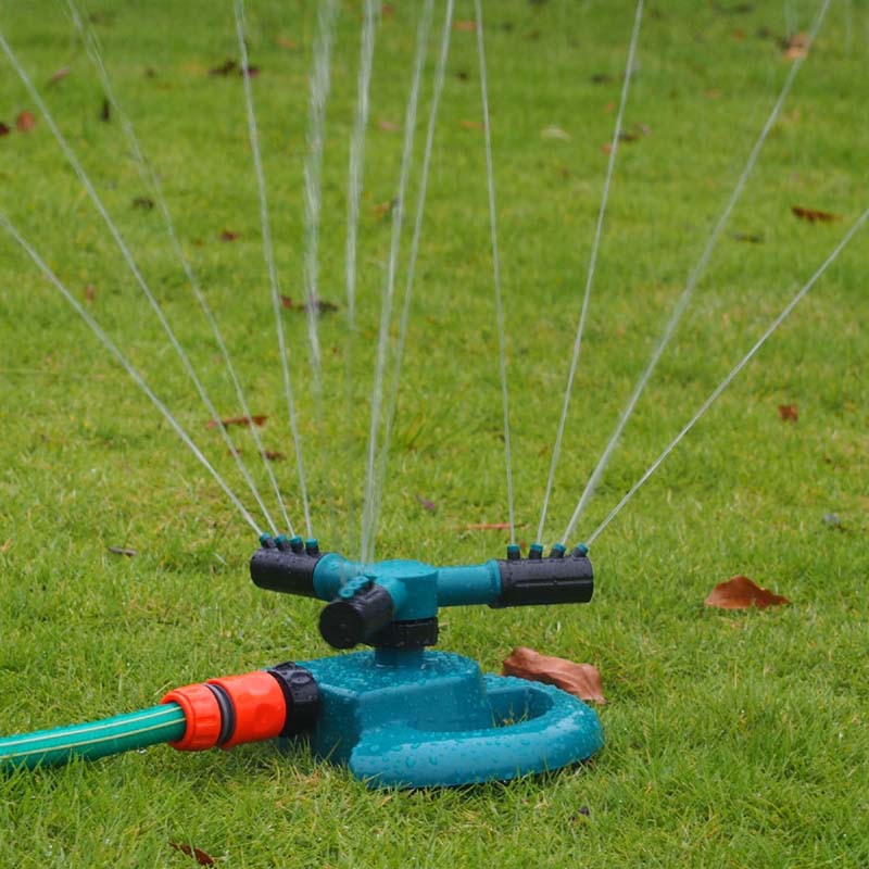 Three Pronged Sprinkler For Garden Lawn Watering Irrigarion