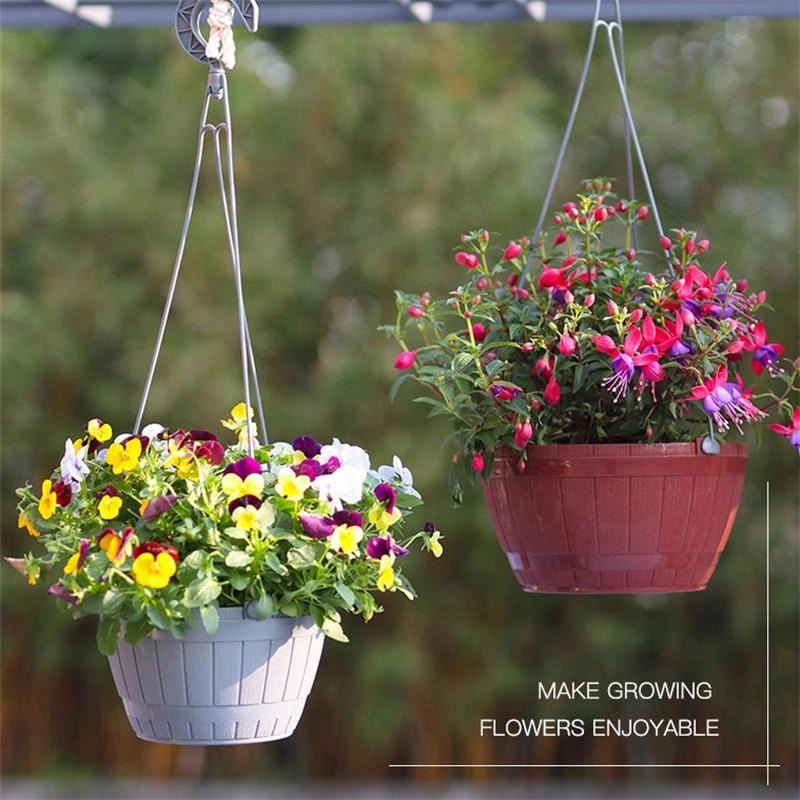 Elevate Your Garden: The Beauty and Benefits of Plastic Hanging Flower Pots