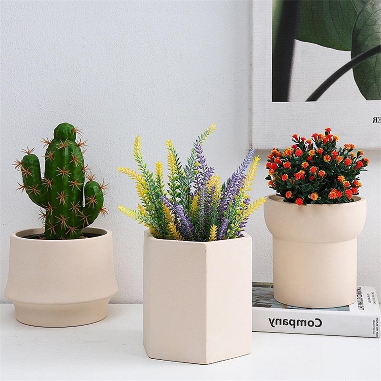 Small and Simple Ceramic Flower Pots (114)