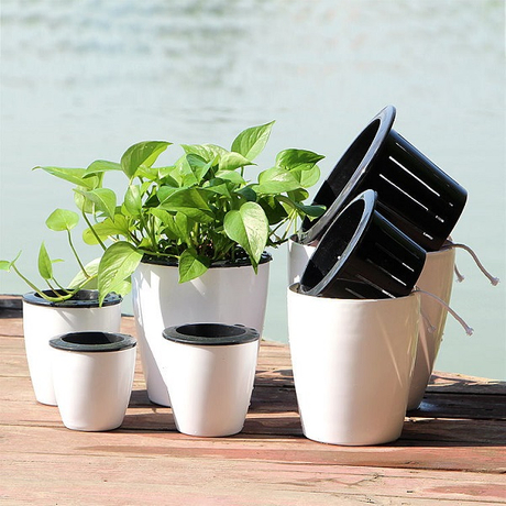 Fashion Simple Plastic Flower Pots.jpg