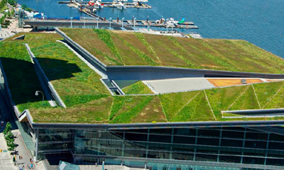 温哥华会议中心扩建项目-云毯-斜坡绿化