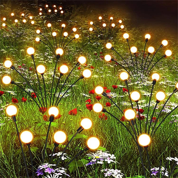 LED solar courtyard lights illuminate your outdoor space