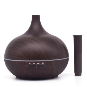 Wooden Grain Air Freshing Machine with Aroma Diffuser with 400ml Tank