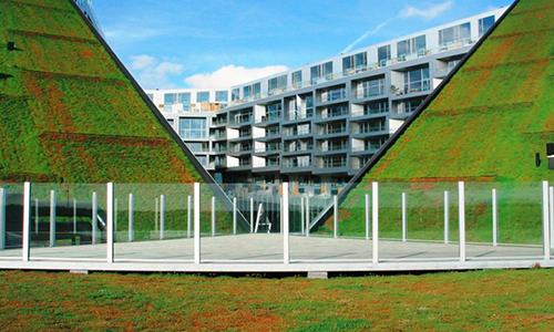丹麦哥本哈根-云毯-斜坡绿化